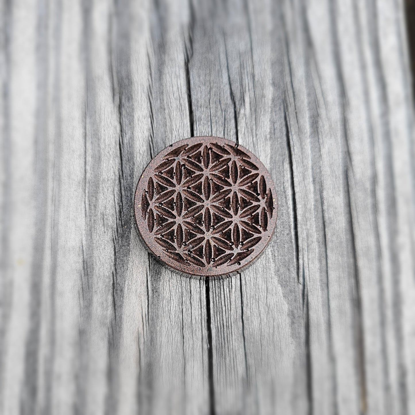 Flower of Life Orgonite EMF Protection Stickers